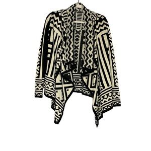 Urban outfitter staring at stars Aztec Southwest waterfall open‎ Cardigan Size S